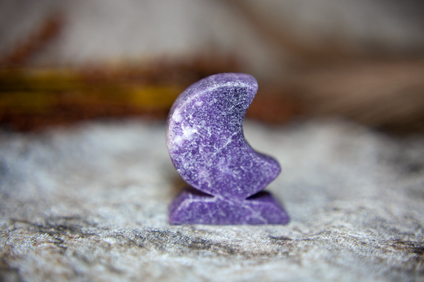 Lepidolite - standing moon