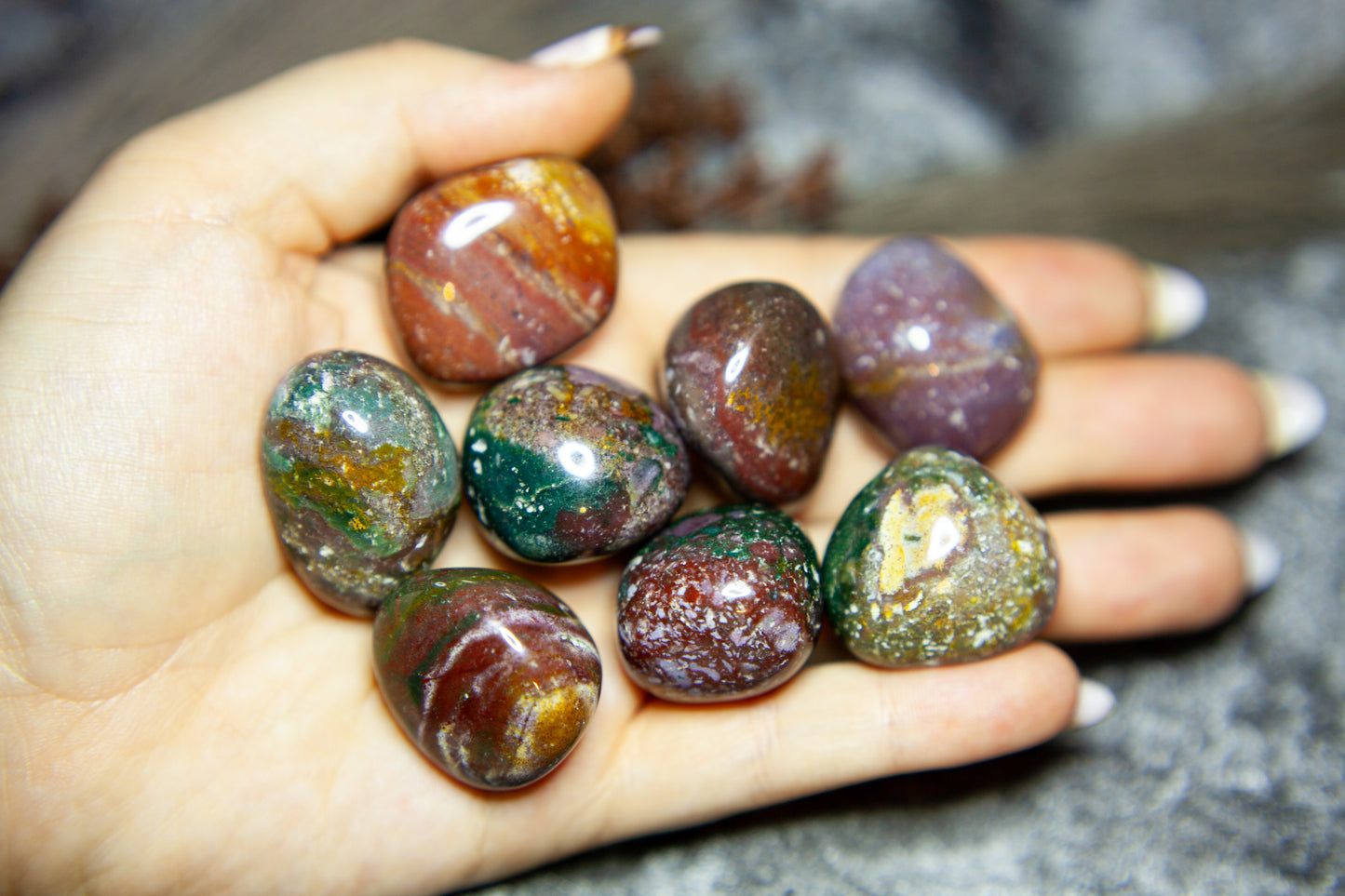 Ocean Jaspis - trumlad