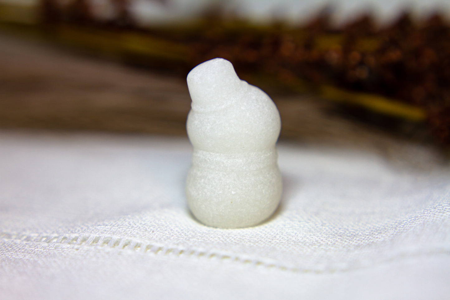 Vit Jade - Snögubbe ☃︎