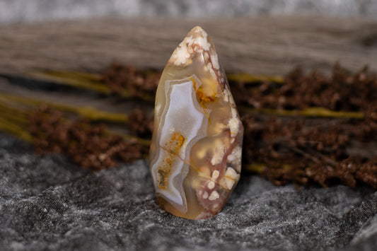 Blomsteragat - friform flamma B