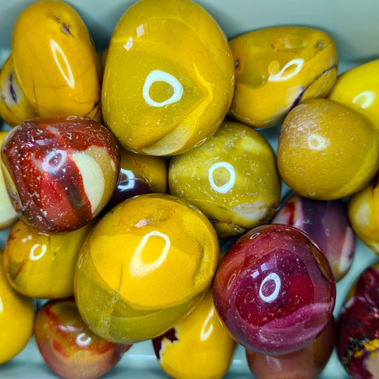 Mookait jaspis - trumlad