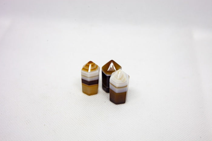 Banded carnelian - mini points