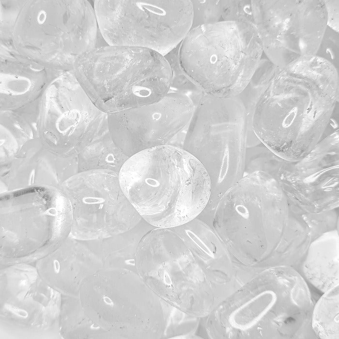 Clear quartz - tumbled