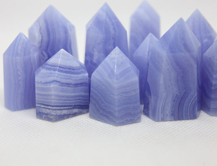 Blue lace agate AAA - small point