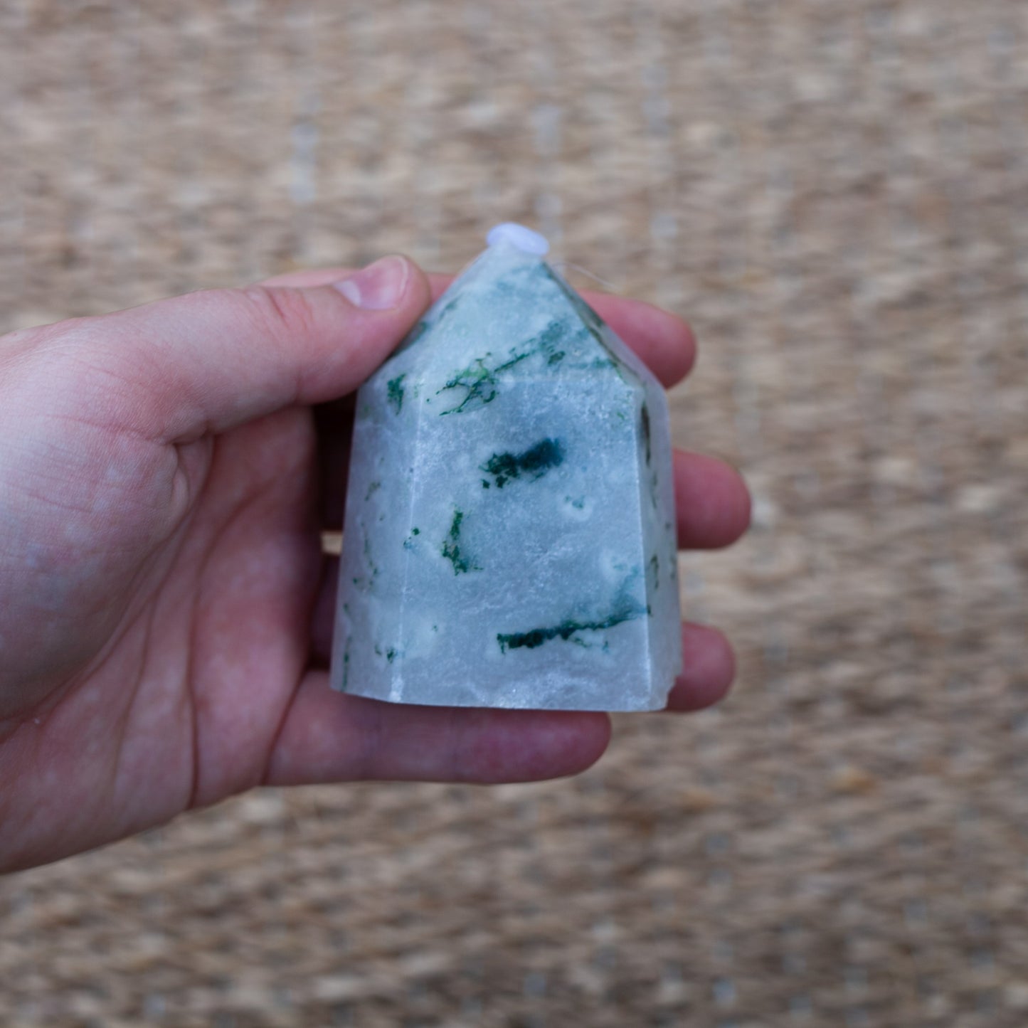 Mossagat - druzy wide tower A