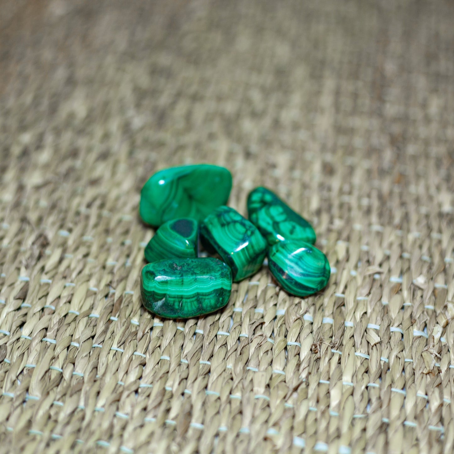 Malachite AA - tumbled