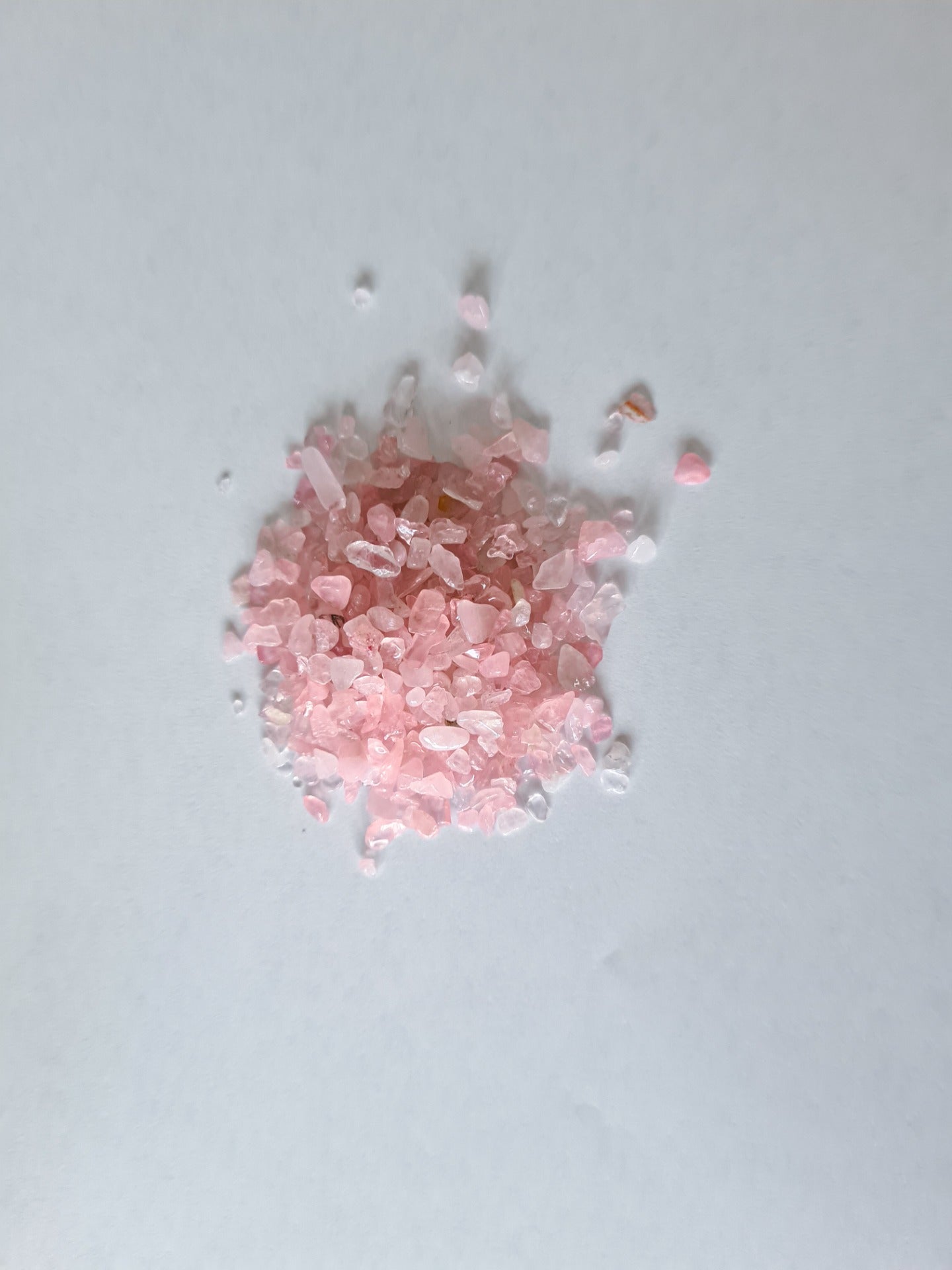 Rose quartz - chips
