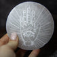 Selenite - Palmistry Hand Plate