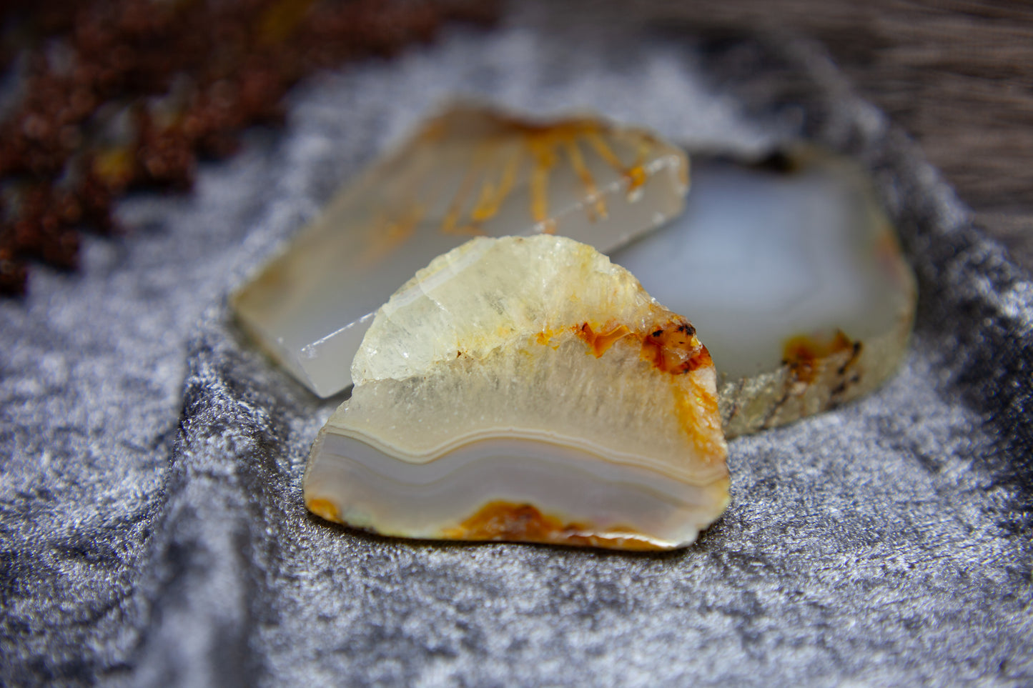 Banded Agate - slabs