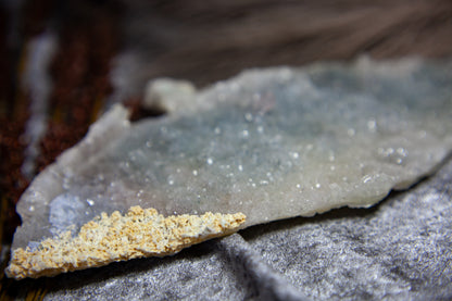Sphalerite with quartz - large cluster