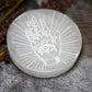 Selenite - Palmistry Hand Plate