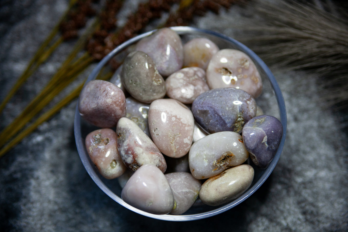 Pink Amethyst - tumbled