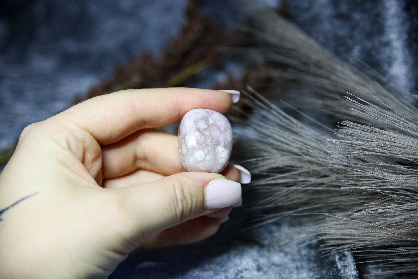 Pink Amethyst - tumbled