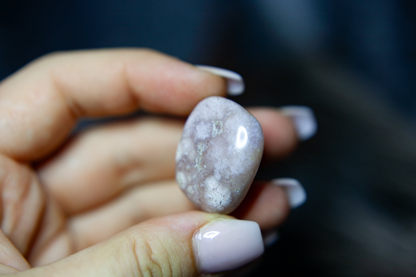 Pink Amethyst - tumbled