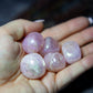 Aura Rose Quartz - tumbled