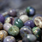 Grape agate - tumbled