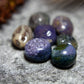 Grape agate - tumbled