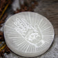 Selenite - Palmistry Hand Plate