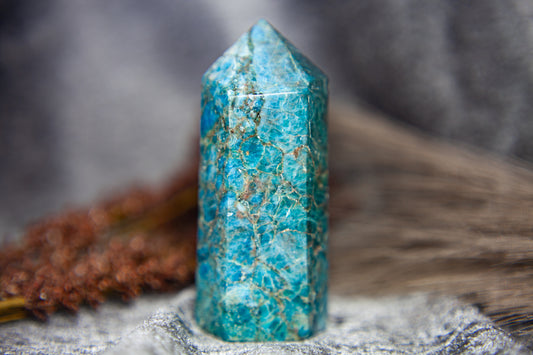 Blue Apatite - tower