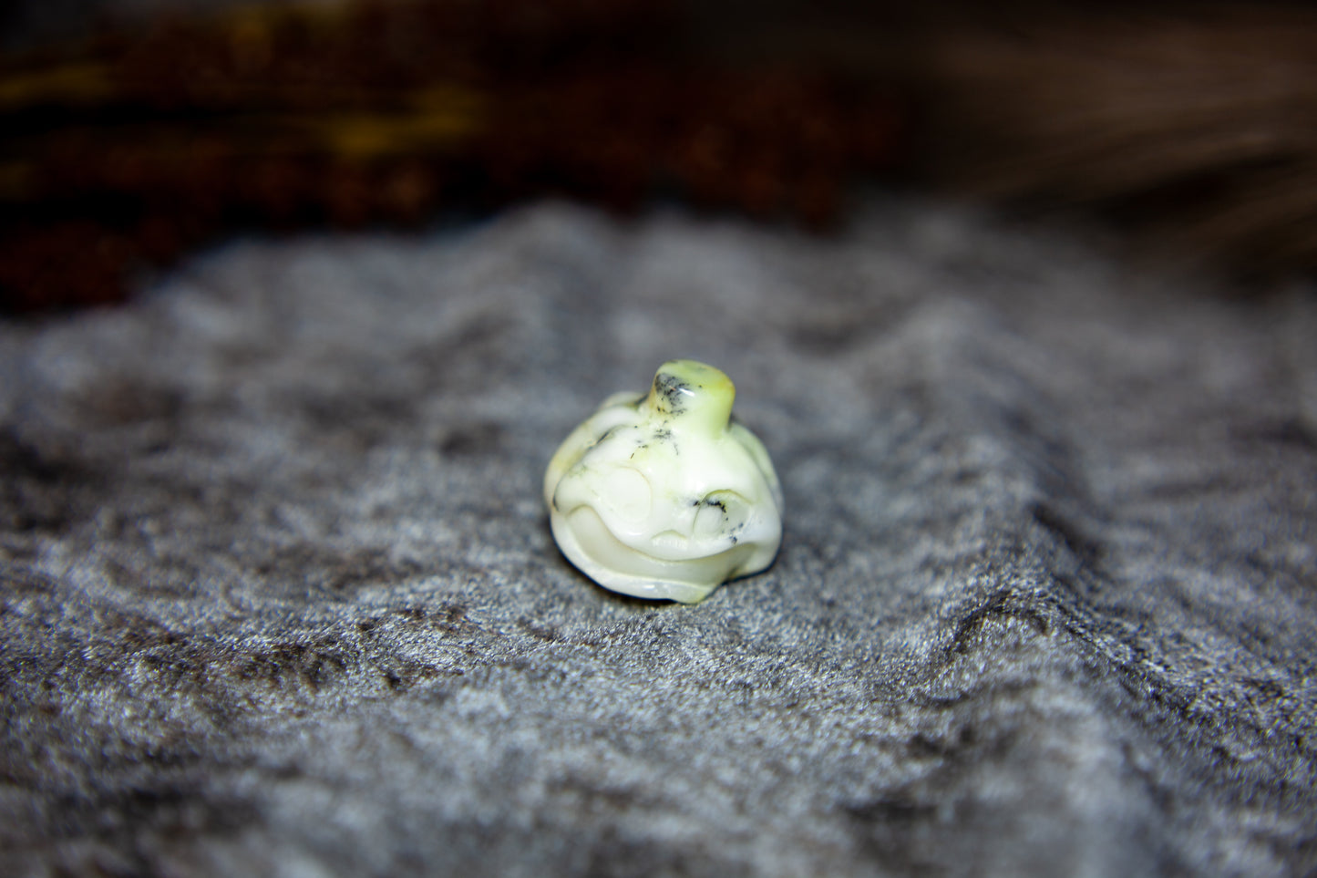 Dendritic Agate - Halloween pumpkin