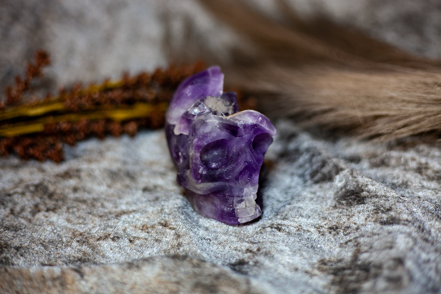 Amethyst - large skull cluster 1