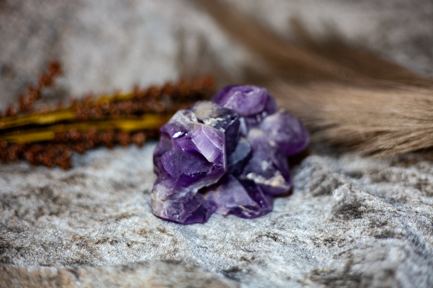 Amethyst - large skull cluster 1