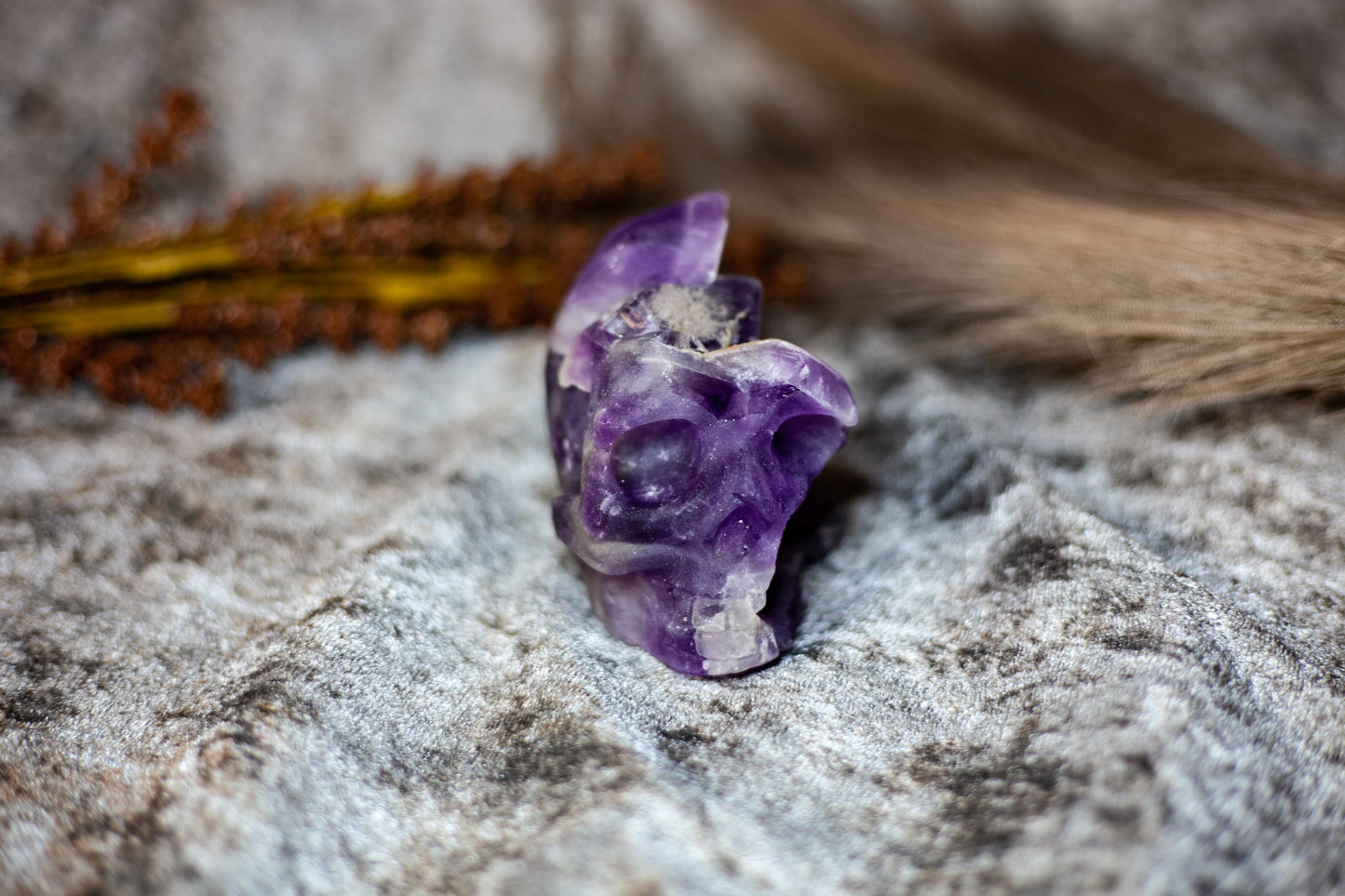 Amethyst - large skull cluster 1