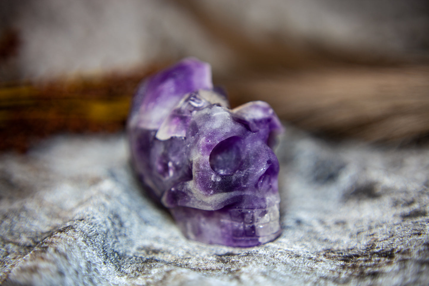 Amethyst - large skull cluster 1