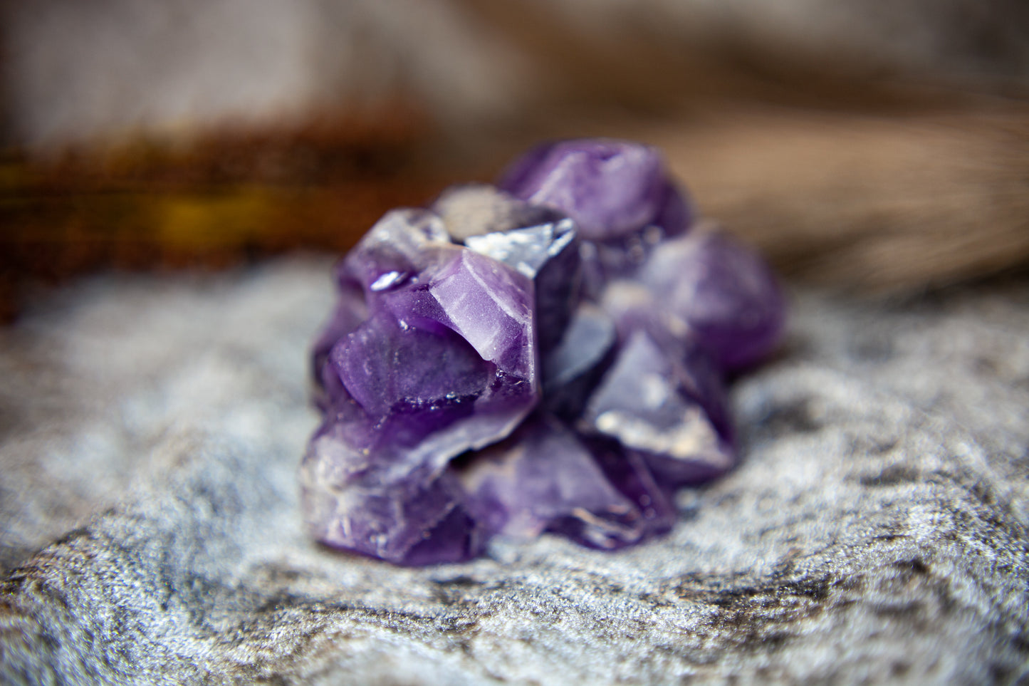 Amethyst - large skull cluster 1