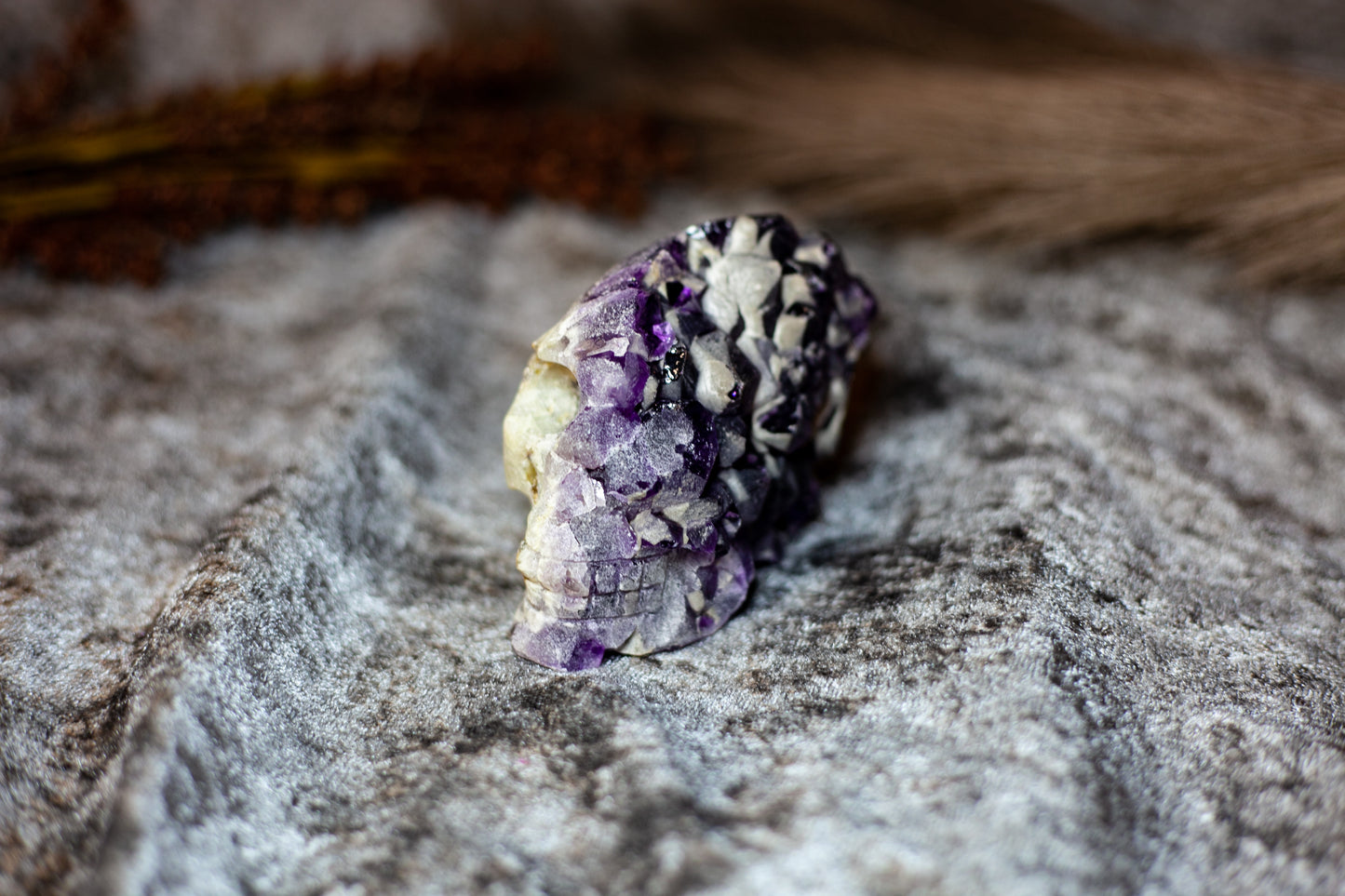 Amethyst - large skull cluster 2