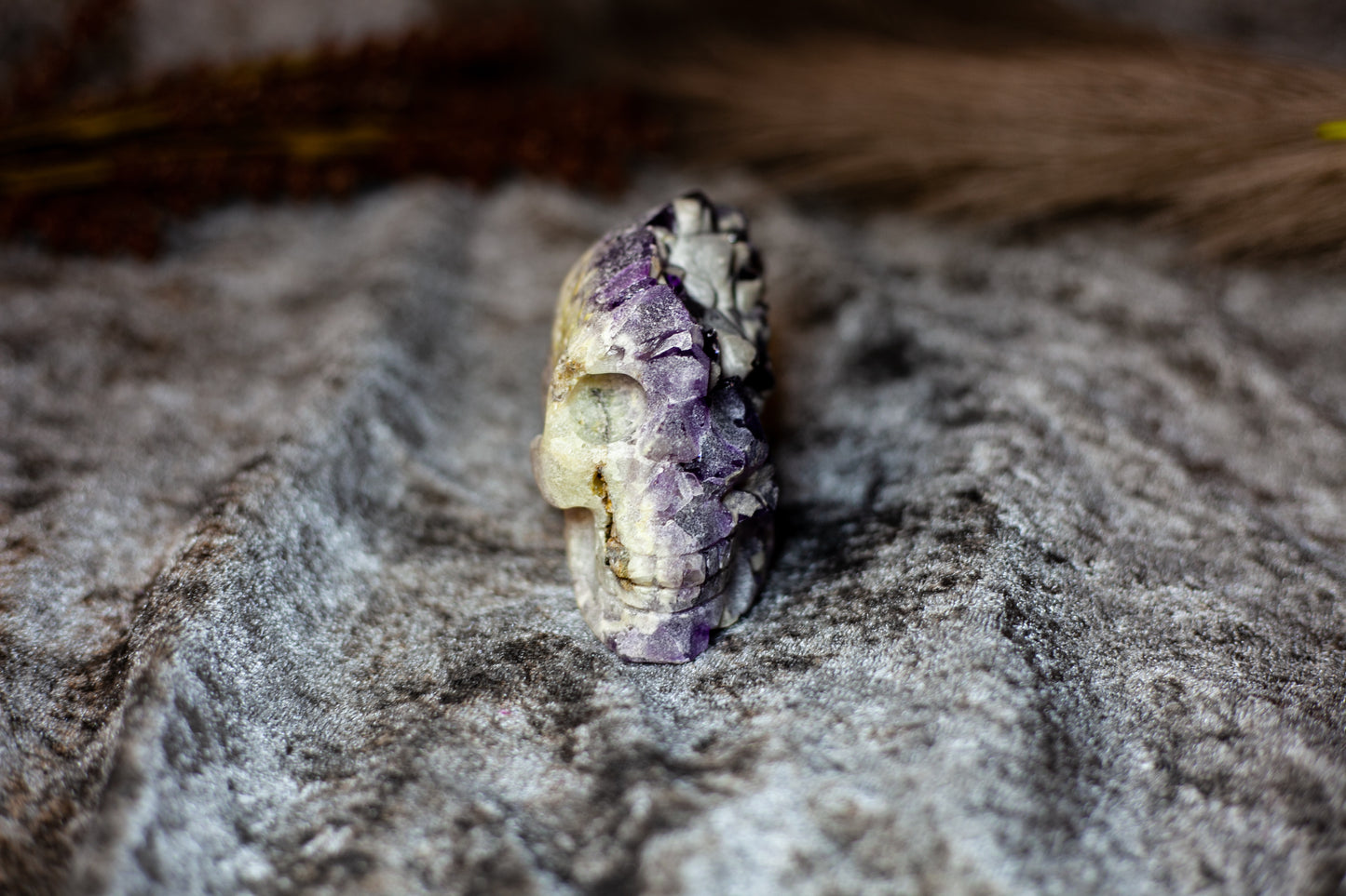 Amethyst - large skull cluster 2