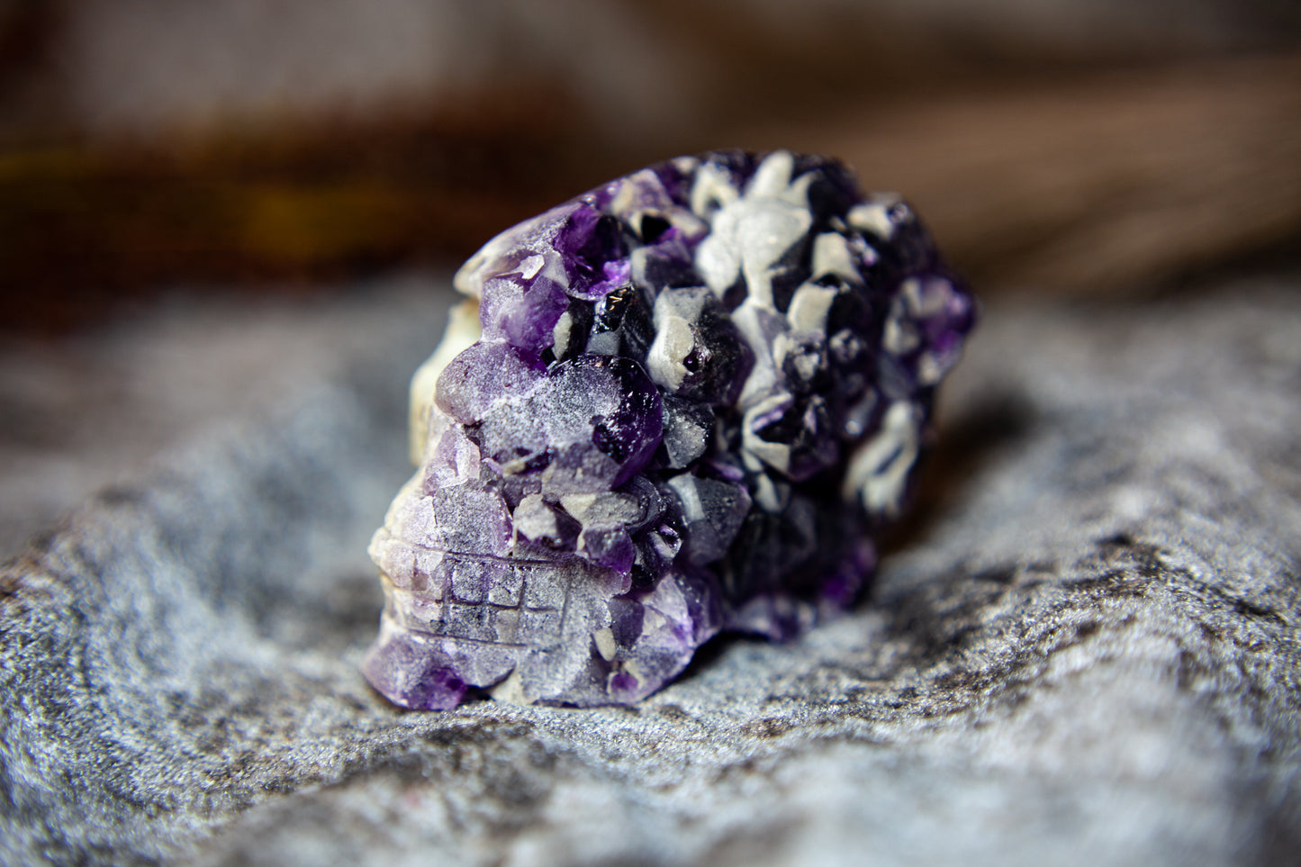 Amethyst - large skull cluster 2