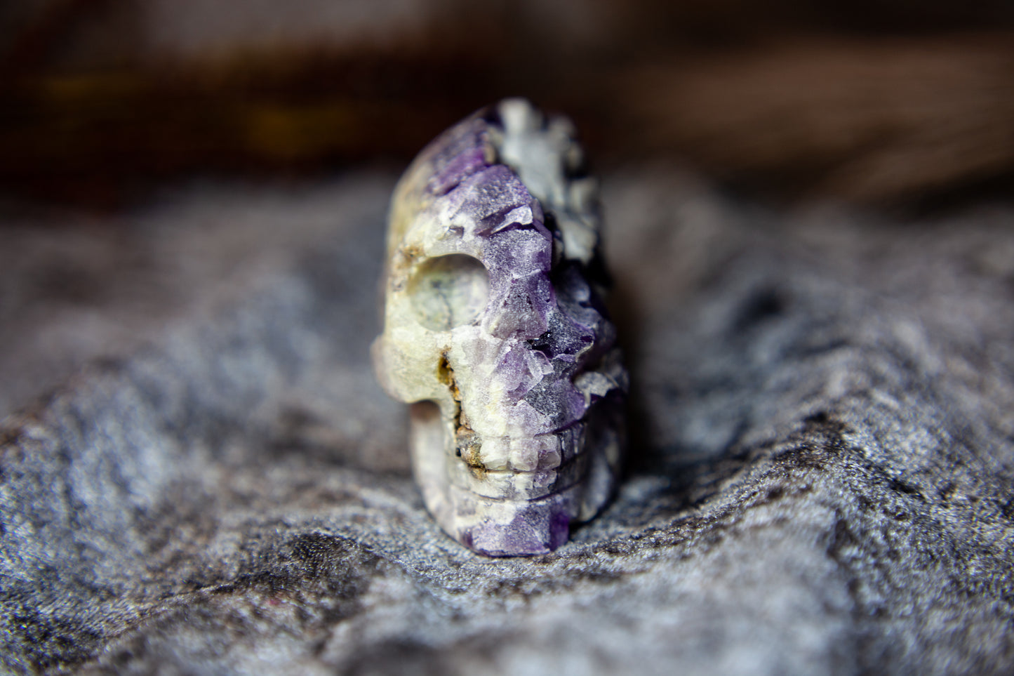 Amethyst - large skull cluster 2