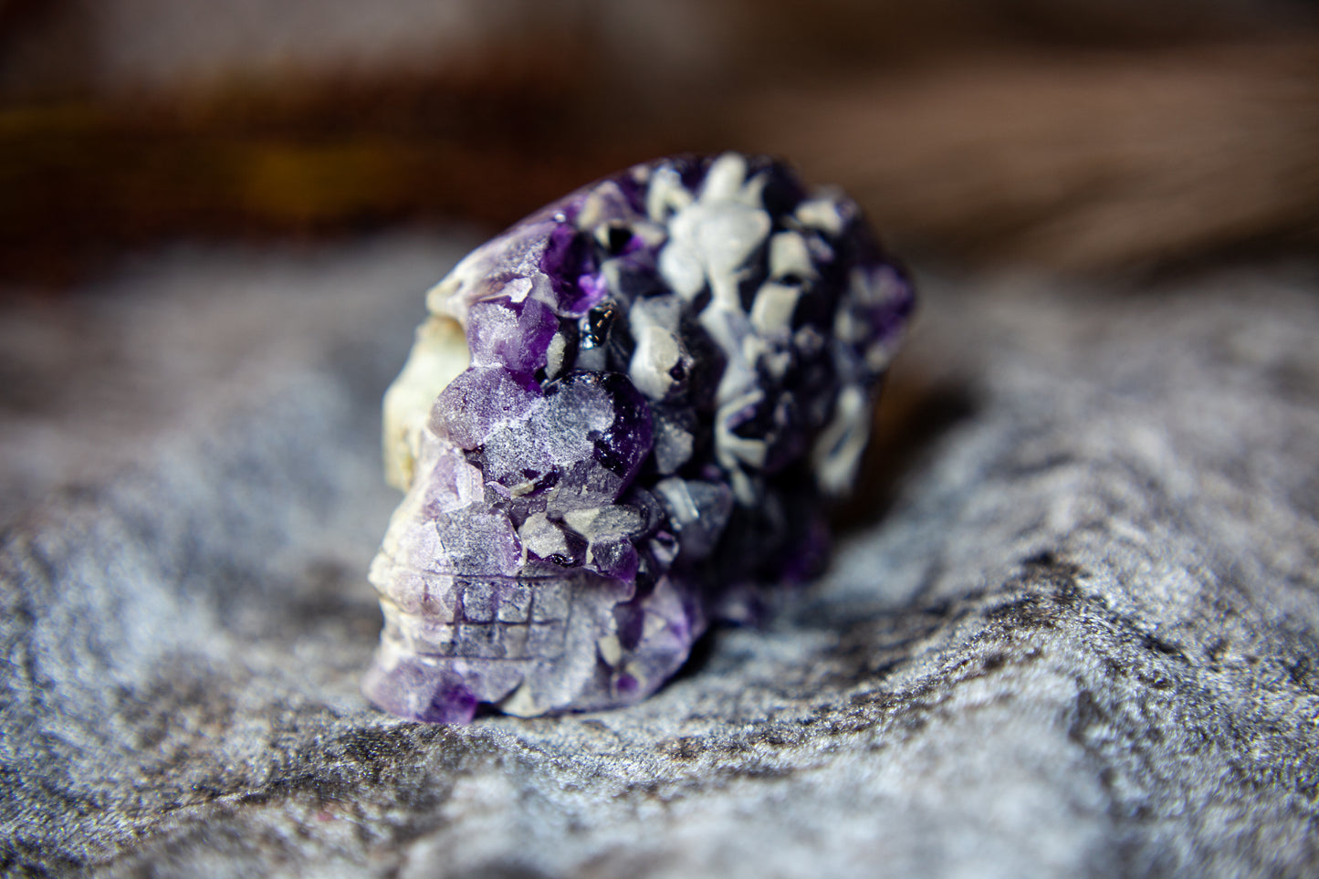 Amethyst - large skull cluster 2