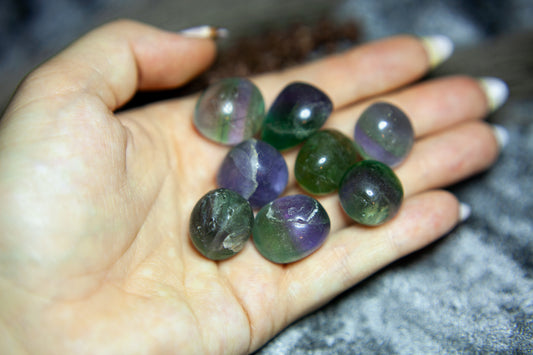 Fluorit - trumlad