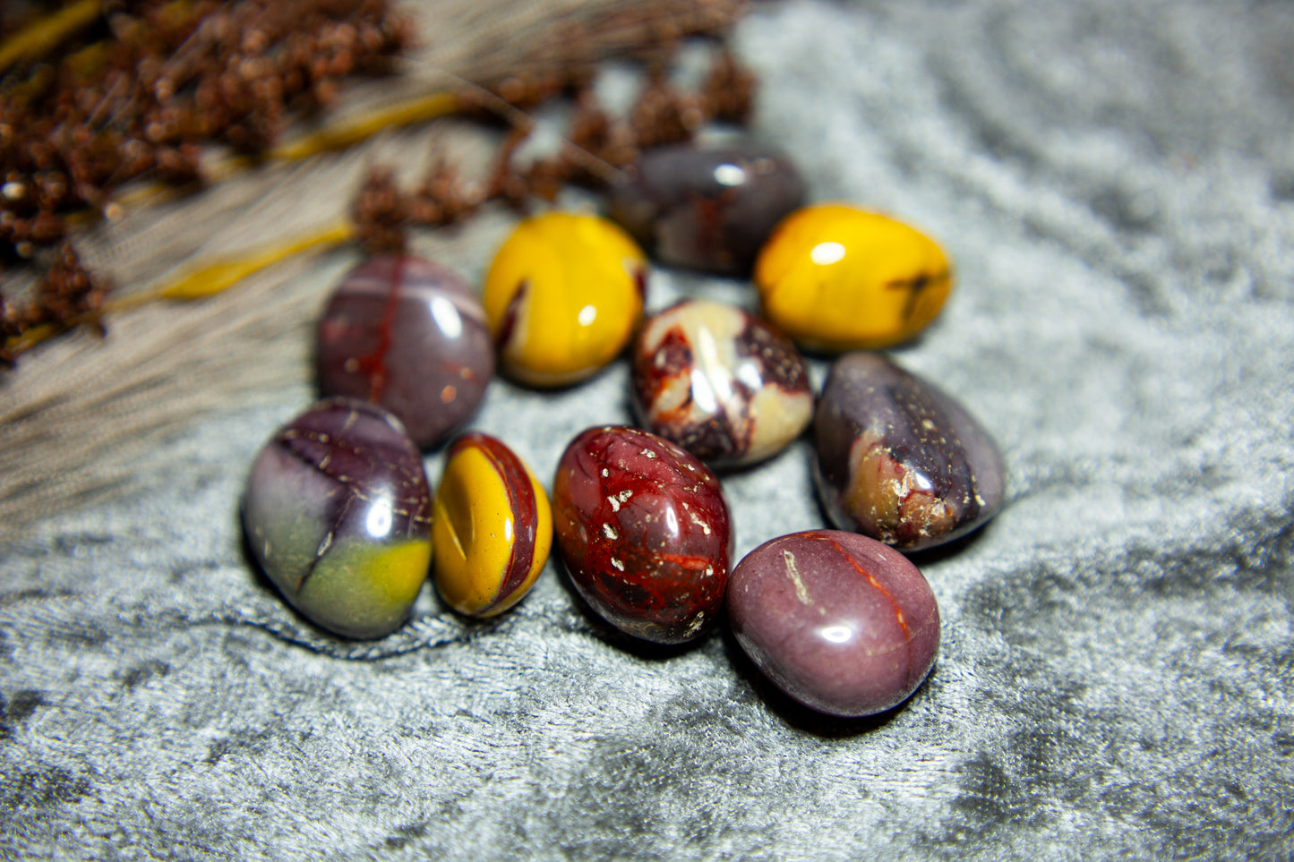 Mookait Jaspis - trumlad