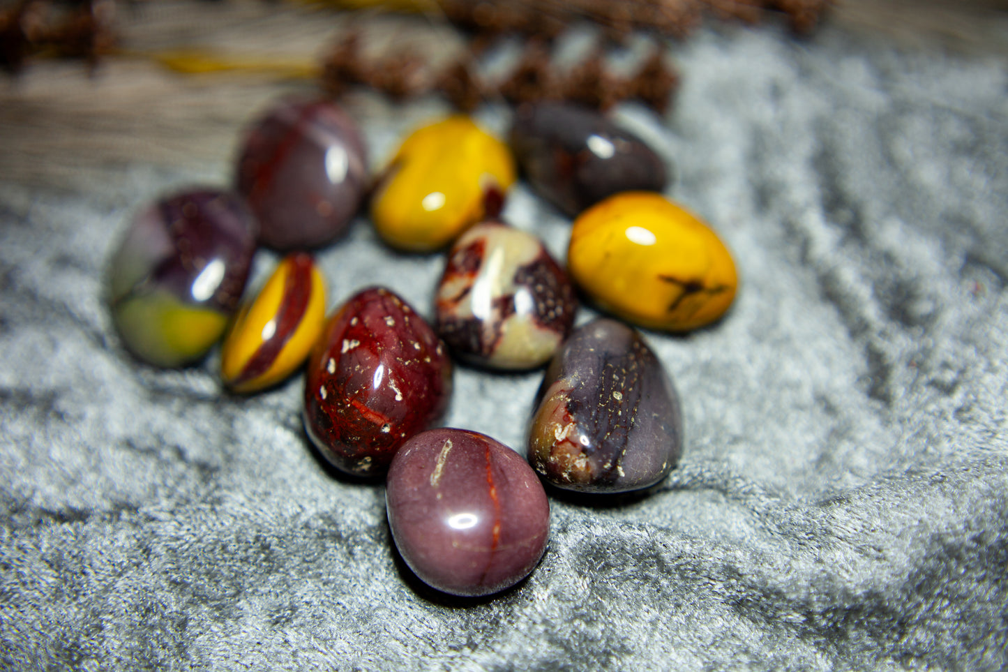 Mookait Jaspis - trumlad