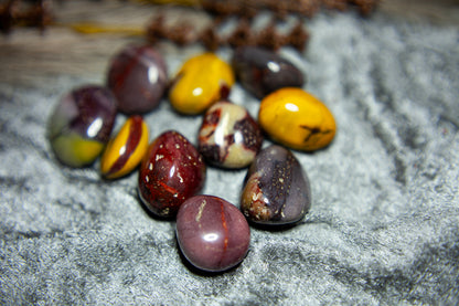 Mookait Jaspis - trumlad