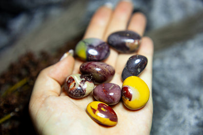 Mookait Jaspis - trumlad