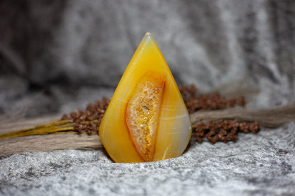 Druzy Agat - flamma friform 1