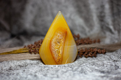 Druzy Agat - flamma friform 1