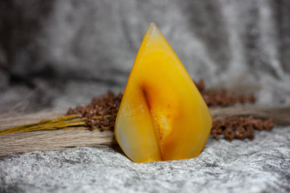 Druzy Agat - flamma friform 1