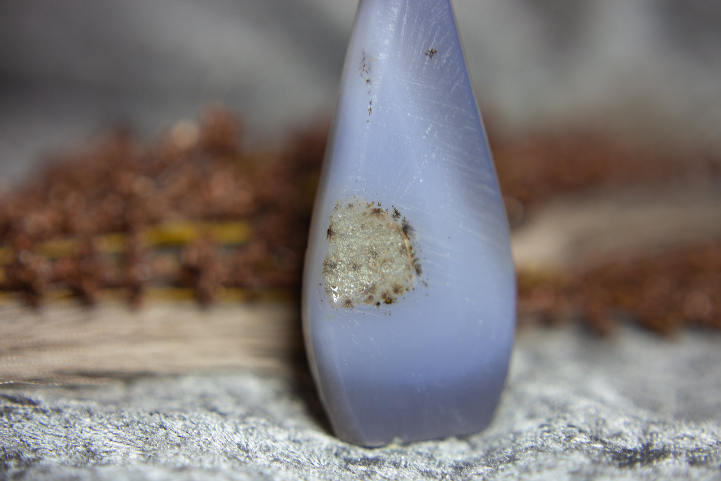 Druzy Agat - flamma friform 2