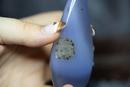 Druzy Agat - flamma friform 2