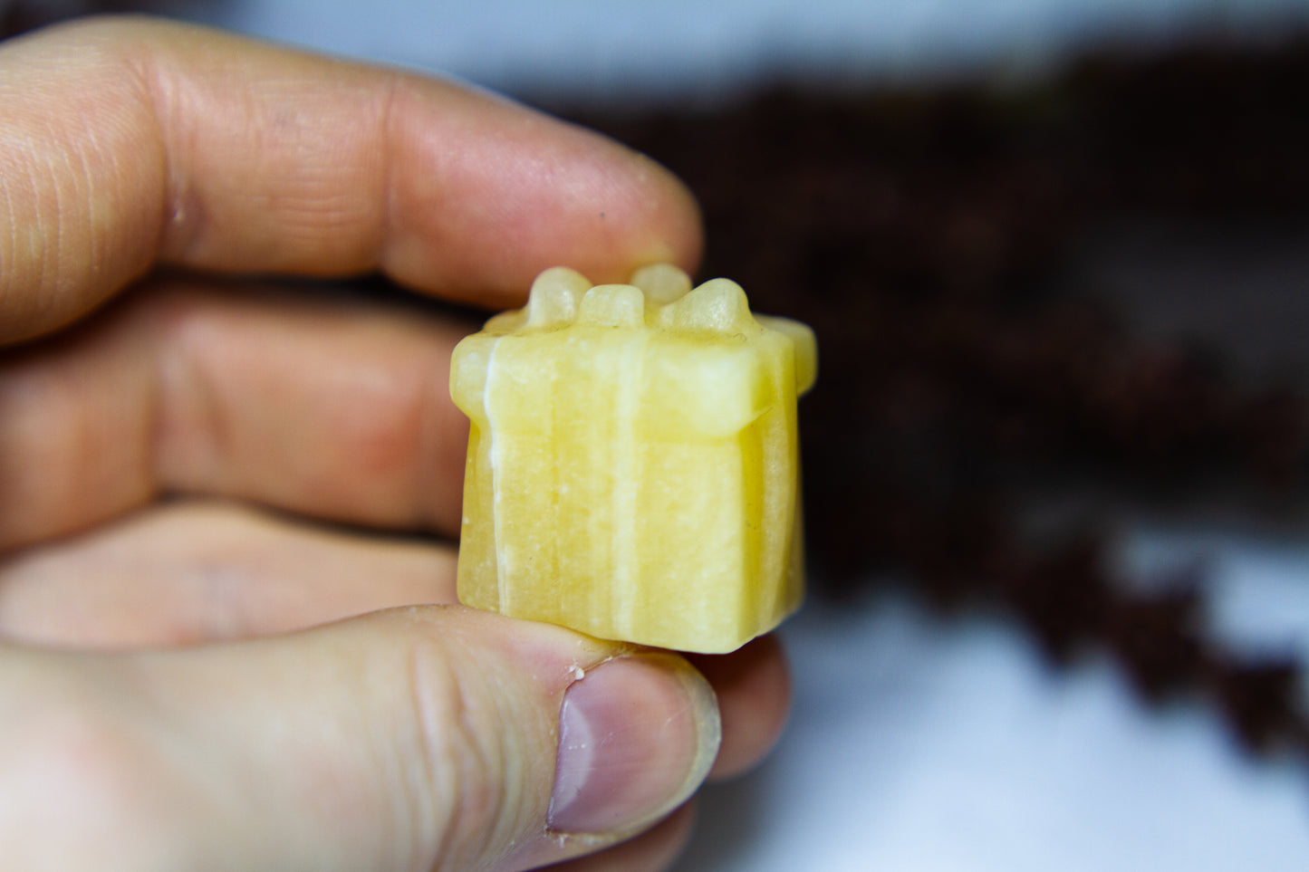 Orange Kalcit - Julklapp 𐙚