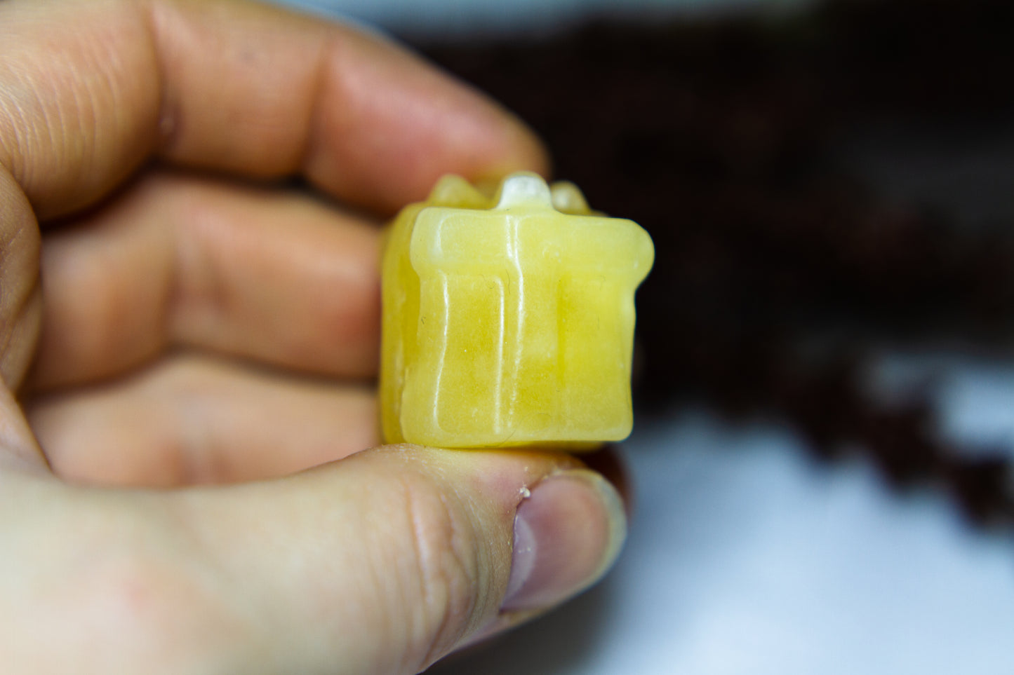 Orange Kalcit - Julklapp 𐙚