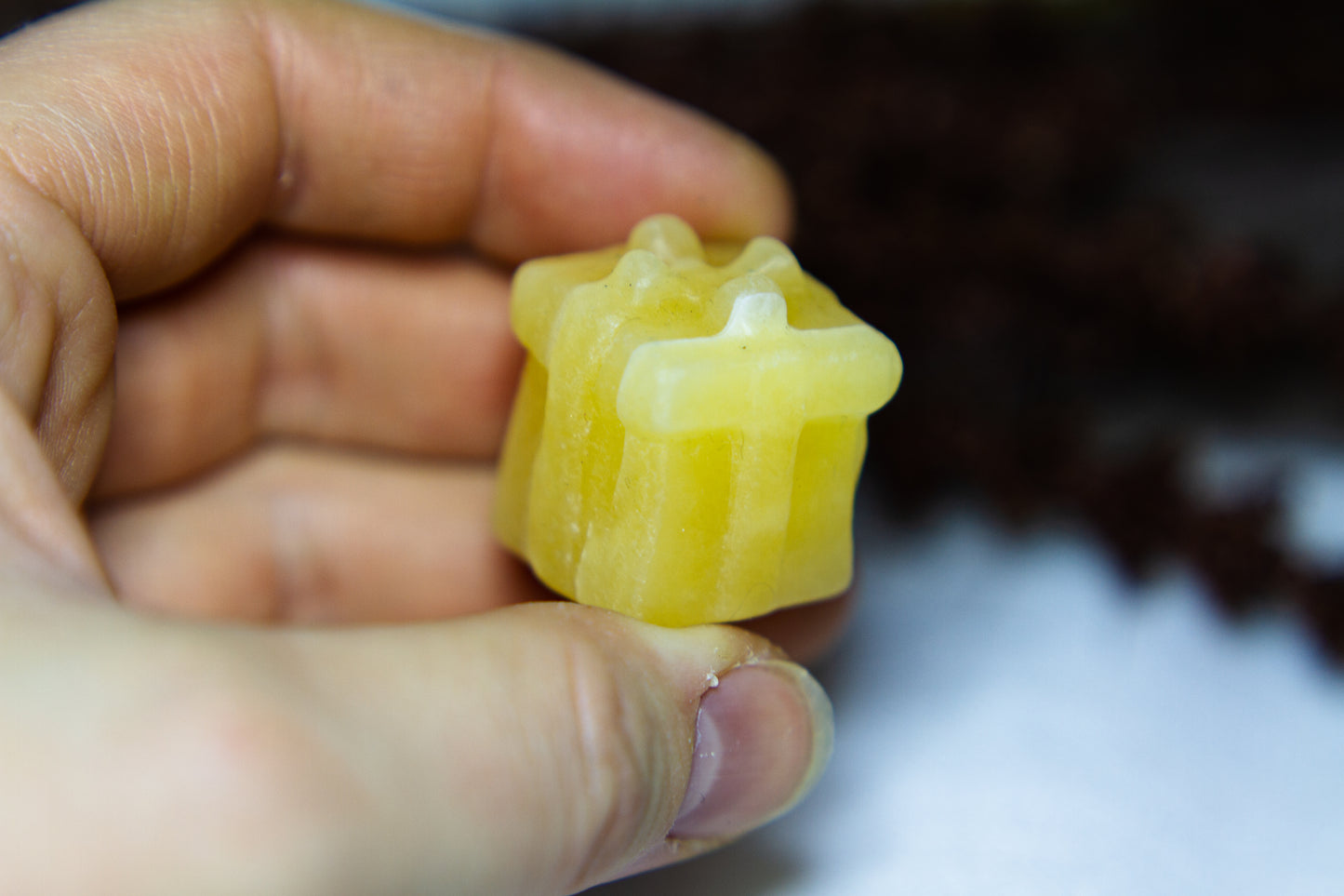 Orange Kalcit - Julklapp 𐙚