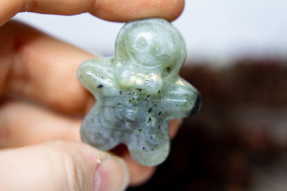 Labradorit - Pepparkaksgubbe 𐀪