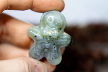 Labradorit - Pepparkaksgubbe 𐀪