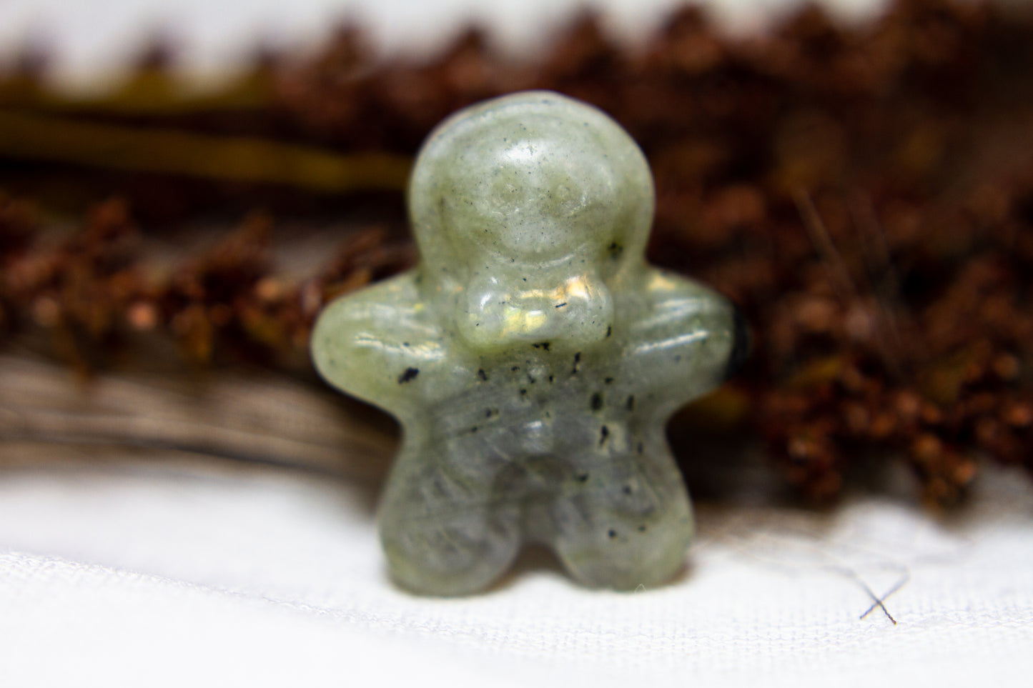 Labradorit - Pepparkaksgubbe 𐀪